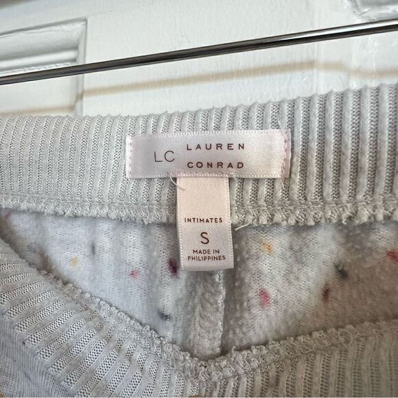 LC Lauren Conrad Confetti Print pj pants - Picture 3 of 7